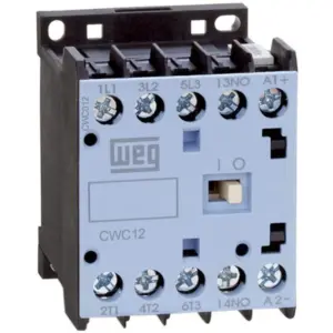 Mini Contator Tripolar 12a - 1na 24vca - Cwc012 - Weg