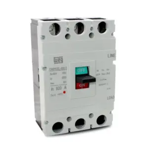 Disjuntor Caixa Moldada 3x630a Dwp630 35ka Cod,14256846 Weg