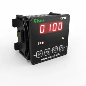 Controlador Temperatura Cp45-001-r-jk-24~240vac_vcc 1 Rele 1 Ssr Visus