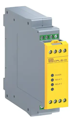 Rele Seguranca Parada Emergencia Cpls-d301 24vcc 3na+1nf Cod.12526241 Weg