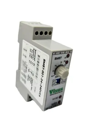 Rele Bimanual Acionamento Bm8t-001-24/240vca Visus