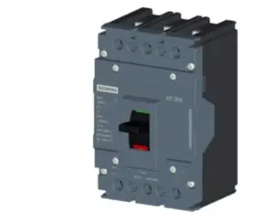 Disjuntor Tripolar 3p 3x100a 18ka/380v Fixo 3vj1010-1da32-0aa0 Siemens