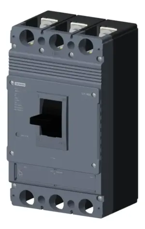 Disjuntor Tripolar 3p 3x400a 25ka/380v Fixo 3vj1340-3da32-0aa0 Siemens