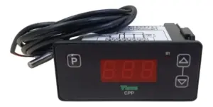 Controlador Temperatura 30x70 Cap-001-r-j-90~240vca Tipo J Aquecimento Visus