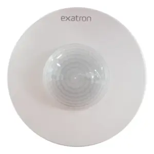 Sensor Presenca Teto Ufo 360°20m Lest4008 Bivolt Branco Exatron