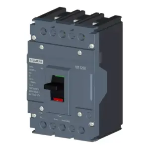 Disjuntor Tripolar 3p 3x100a 10ka/380v Fixo 3vj1010-0da32-0aa0 Siemens