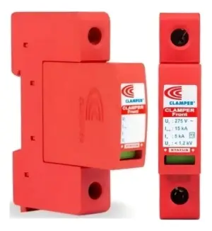 Protetor Surto Dps Front 275v Class Ii 15ka Cod.016212 Clamper