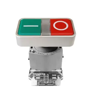 Botao Duplo Iluminado 24vca/cc 1na+1nf Verde/vermelho 3sb7133-3ca24-1mk0 Siemens