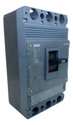 Disjuntor Tripolar 3p 3x630a 55ka/380v Fixo 3vj1463-7da32-0aa0 Siemens