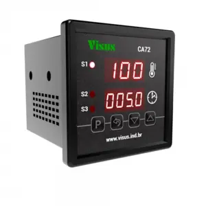 Controlador Tempo e Temperatura Ca72-001-r-jk-24-240vca Visus