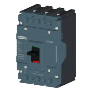 Disjuntor Tripolar 3p 3x320a 25ka/380v Fixo 3vj1332-3da32-0aa0 Siemens