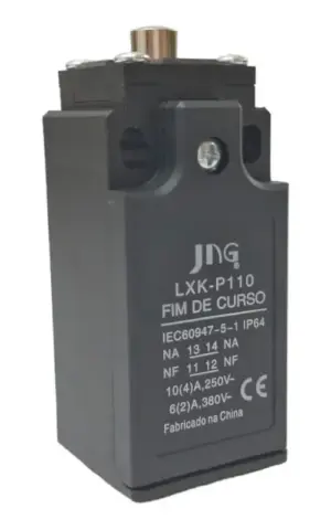 Fim de Curso Pvc 30mm com Pistao Lxk-p110 Cod.12480 Jng