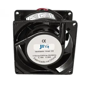 Ventilador Painel 80x80x38mm Bivolt Cod.13529 Jng