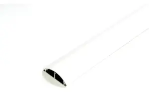 Duto Slim Alumínio Branco 1,5m - Dutotec