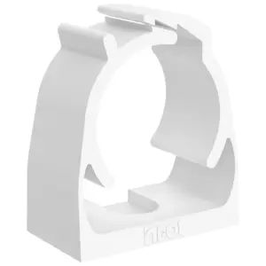 Abraçadeira Pvc Branca 1 Inpol