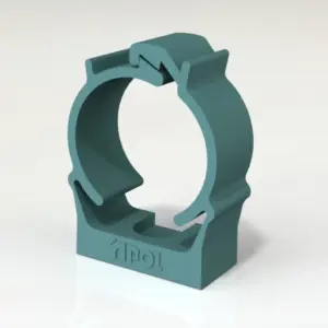 Abracadeira Pvc Cinza 1/2 Inpol