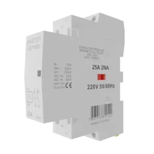 Contator Modular 2 Polo 2na 25a 220v 50/60hz Lect4000 Exatron