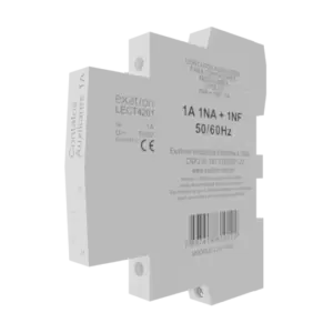 Contato Auxiliar 2 Polos Na/nf 1a para Contator Modular Lect4201 Exatron