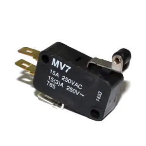 Mini Micro Alavanca Media com Roldana Mv7j2fa1 15a 250vca Kap
