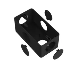 Condulete Pvc 5 Entradas Preto 1/2x3/4 Inpol