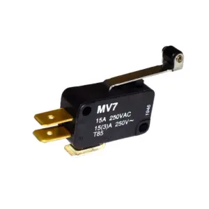 Mini Micro Alavanca Longa com Roldana Mv7j3fa1 15a 250vca Kap