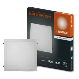 Painel Led Embutir 40x40 Quadrado 30w/840 4k Ledvance