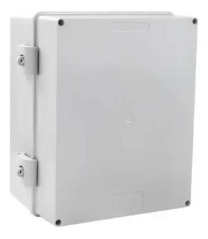 Quadro com Rohdbox 250x200x130 Cinza T.opaca Ip 68 Completo 888189 Rohdina