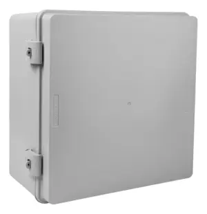 Quadro com Rohdbox 300x300x150 Cinza T.opaca Ip 68 Completo 888259 Rohdina