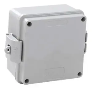 Quadro Rohdbox 110x110x60mm Branca T.opaca Ip 66 Completo 888118 Rohdina