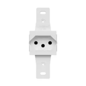 Tomada Embutir Nbr 20a Horizontal Sem Placa Branco 5029.7 Lumibras