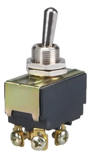 Chave Bipolar Alavanca Metal 15a Sem Neutro Liga/liga 14201 Margirius