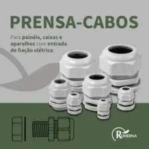 Prensa Cabo G1/2" Ip68 Pa6.6 Cinza Rohdina