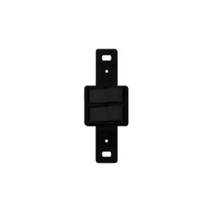 Interruptor Embutir 2 Teclas Hotel Sem Placa Preto 1004.2 Lumibras
