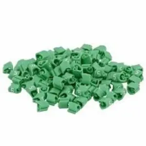 Anilha Identificacao Mhg4/9 4,0-16,0mm  5  Verde Hellermann