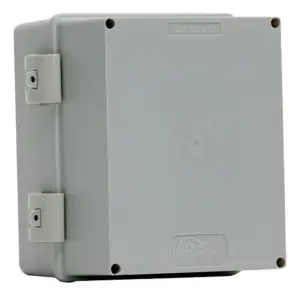 Quadro com Rohdbox 190x150x150 Cinza T.opaca Ip 68 Completo 888314 Rohdina