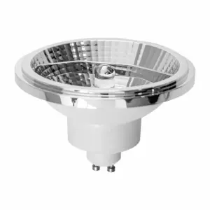 Lampada Led Ar111 Gu10 12w 720lm 2700k 24° Abertura Cristallux