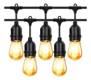 Varal de Iluminacao Cristall Deccor Ipanema 5 Metros 5xe27 Cristallux