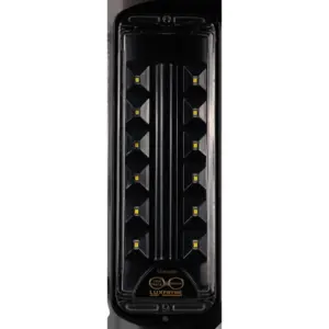 Luminaria Slim 600 Lumens Autonoma Ip53 2 Horas Funcionamento Lsb-60053blk Black Basic Luxpryme