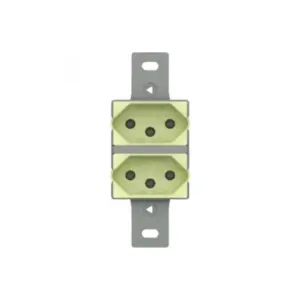 Tomada Embutir 2p+t Dupla Nbr 20a 1030.8 Sem Placa Fosforescente Lumibras
