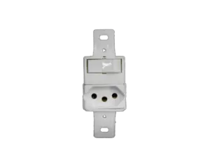 Interruptor Embutir 1 Tecla Simples+tomada Sem Placa 20a Braco 5039.7 Lumibras