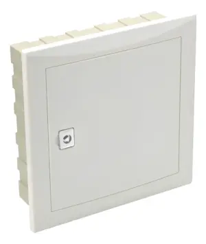Caixa Passagem Telefonica Embutir Tlbe-3a Pvc Branco 40x40x9 910403 Legrand