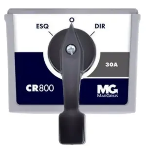 Chave Tripolar Reversora 30a Cr830 Alavanca Margirius