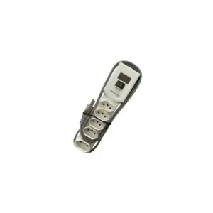 Filtro de Linha 5 Tomadas Nbr Cabo 1 Metro Bivolt Branco Mg-3001 Margirius