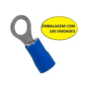 Terminal Olhal Pre-isolado Tipo-16,0-f8 Azul