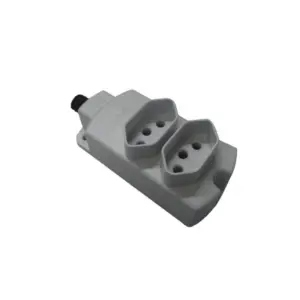 Tomada Multipla com 2 Tomadas 2p+t 10a Tmu2-310 Cinza Margirius
