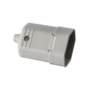 Plug Femea 2 Polos 10a Cinza Tmd1-2 Margirius