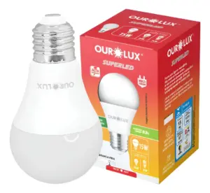 Lampada Superled Alta Potencia E27 15w 6,4k 1500 Lumens Bivolt Ourolux