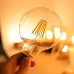 Lampada Vintage Led Globo G125 4w Bivolt 2400k Ourolux