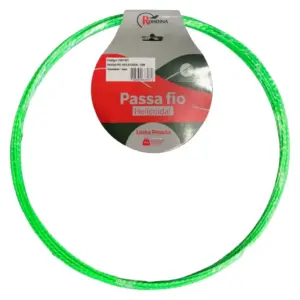 Passa Fio Helicoidal Verde 15 Metros Cod.7881401 Rohdina