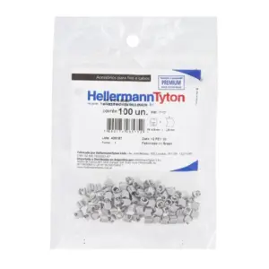 Anilha Identificacao Mhg4/9 4,0-16,0mm  8  Cinza Hellermann